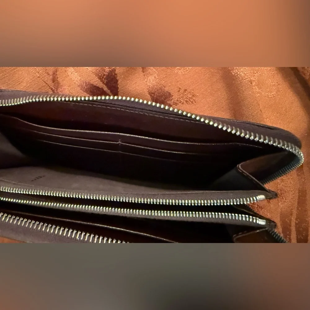 EUC Fendi Zucca Zippy Wallet - Picture 4 of 8